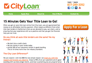 city loan reviews